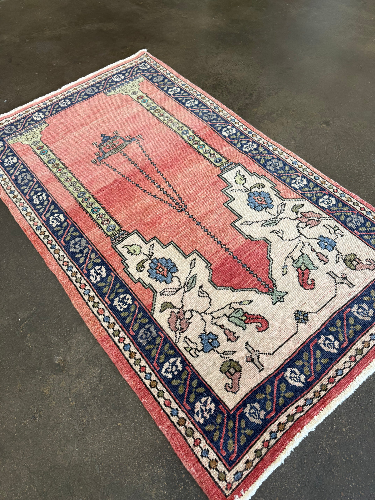 Vintage Turkish rug