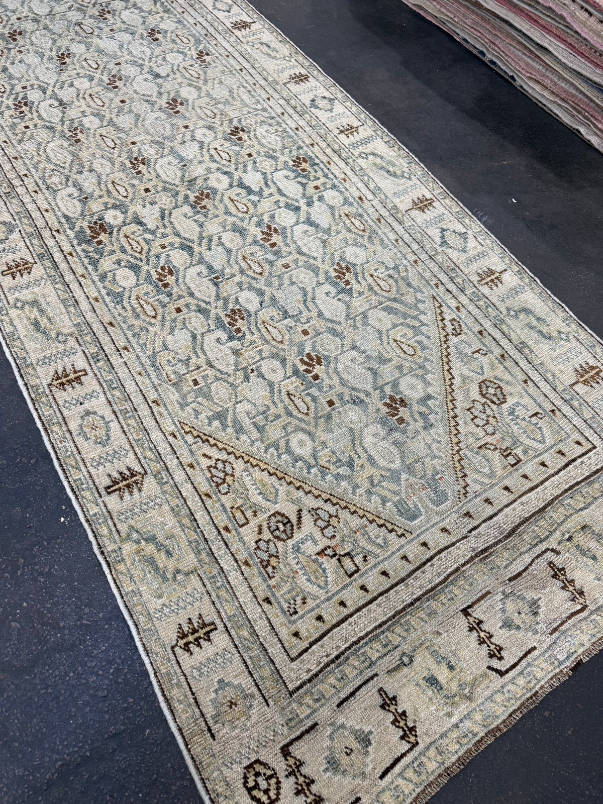 Antique Persian runner rug