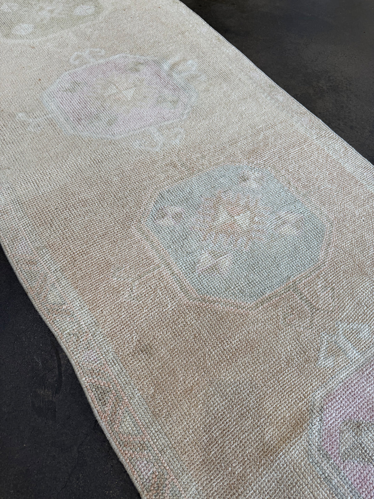 Vintage anatollian runner rug