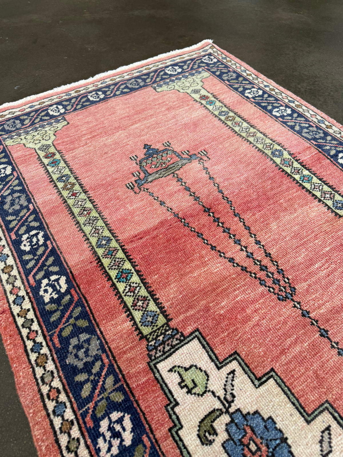 Vintage Turkish rug