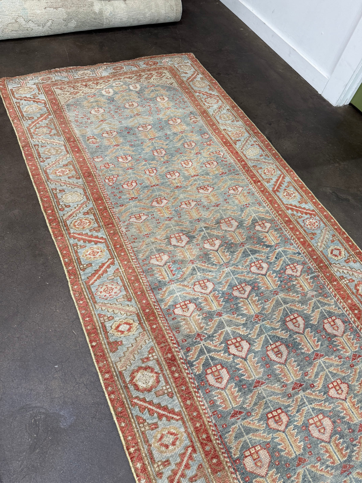Antique Persian runner rug
